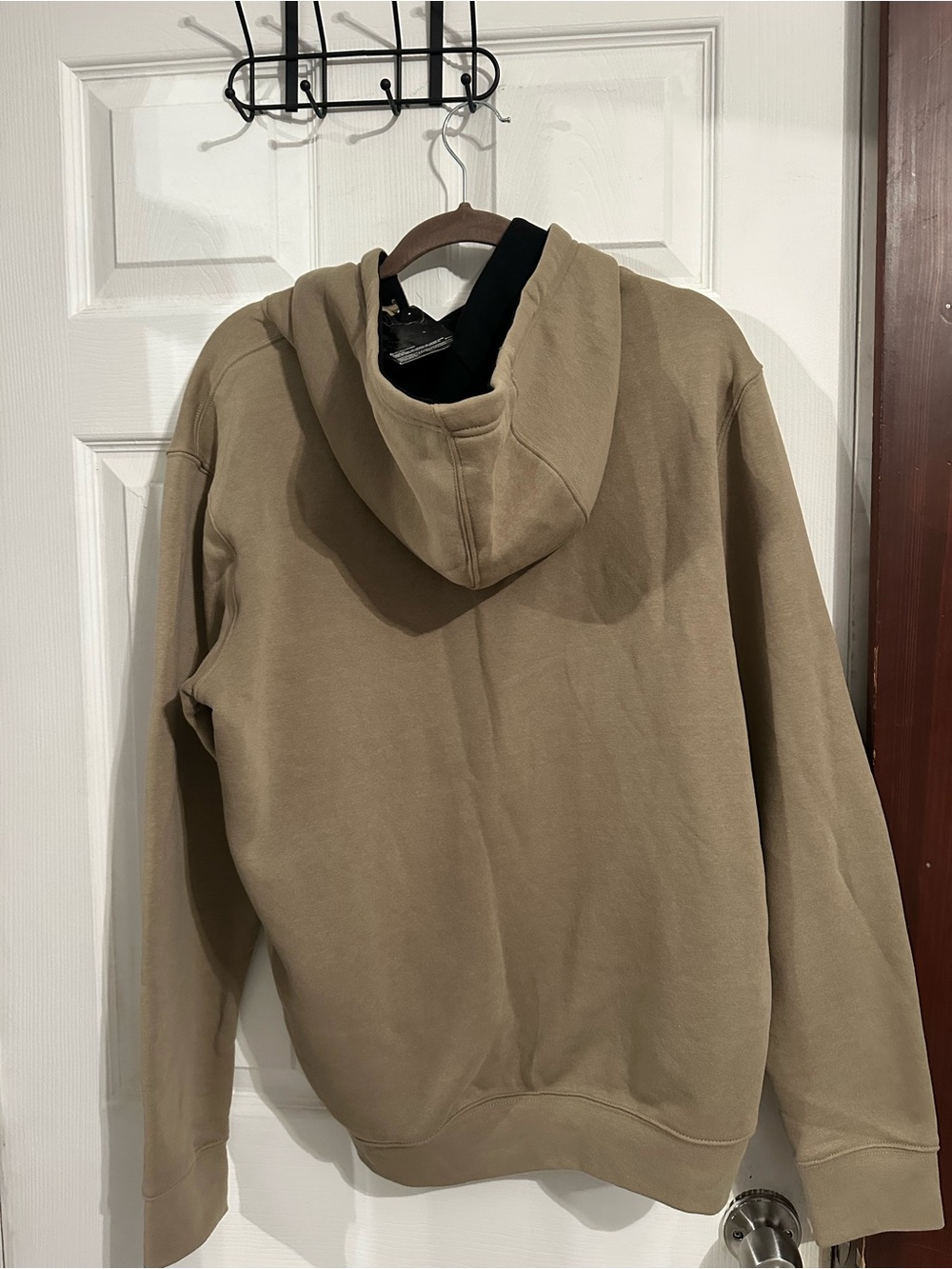 Cat workout sweater hoodie dark sand color - Picture 2 of 5